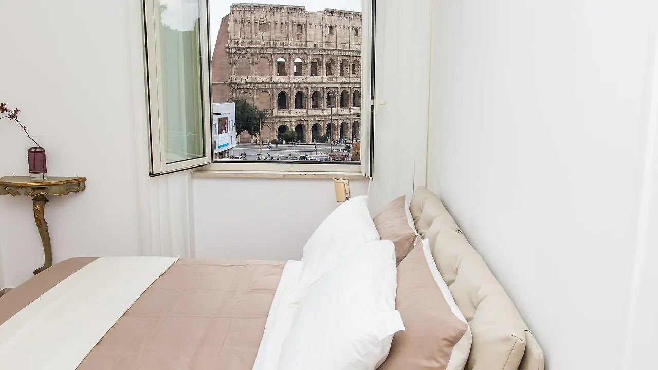 Rental In Rome Colosseo View Luxury Apartment